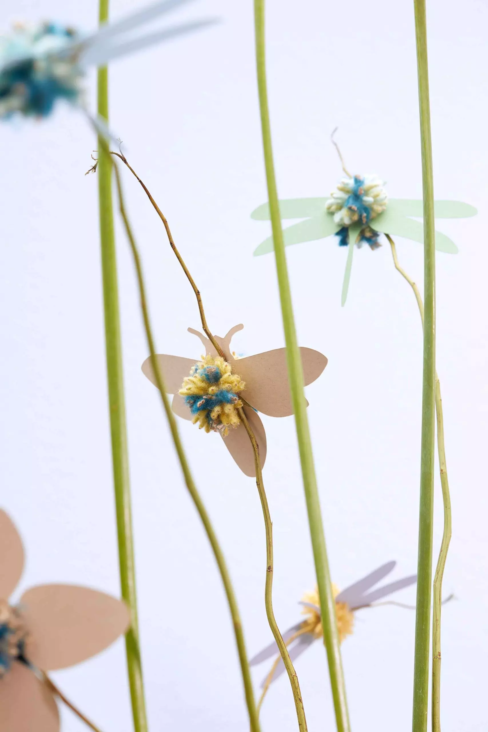 Pom pom butterflies craft teaser image raw