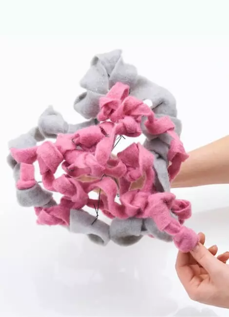 Bouquet with heart step 4
