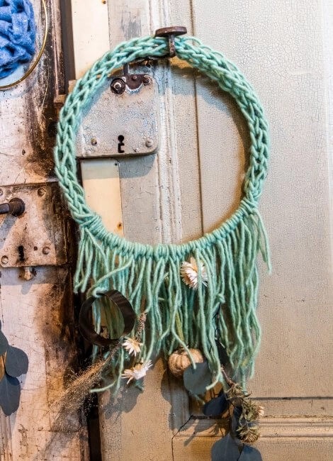 makramee Loops tuerkis