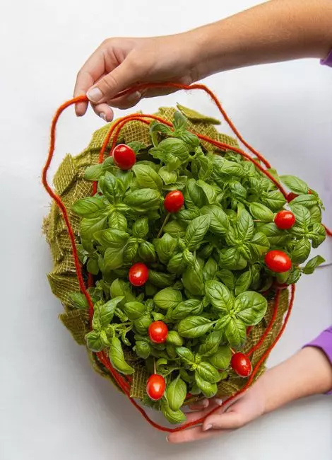 Herb basket design Step 5