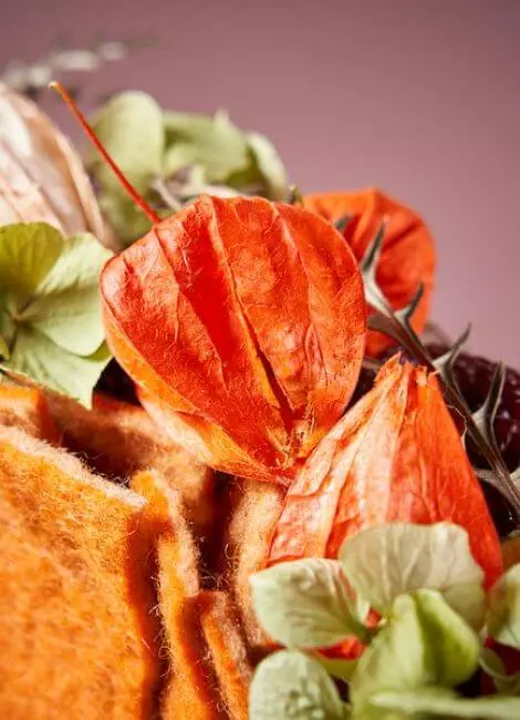 Elegant wreath Thanksgiving inspiration 4