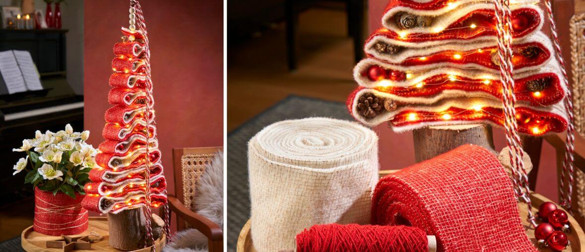 Deko-Weihnachtsbaum aus «Gitti» Filz 2