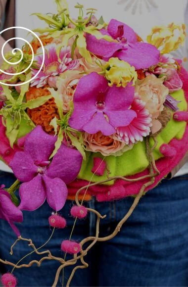 Blumenstrauss Valentinstag-
