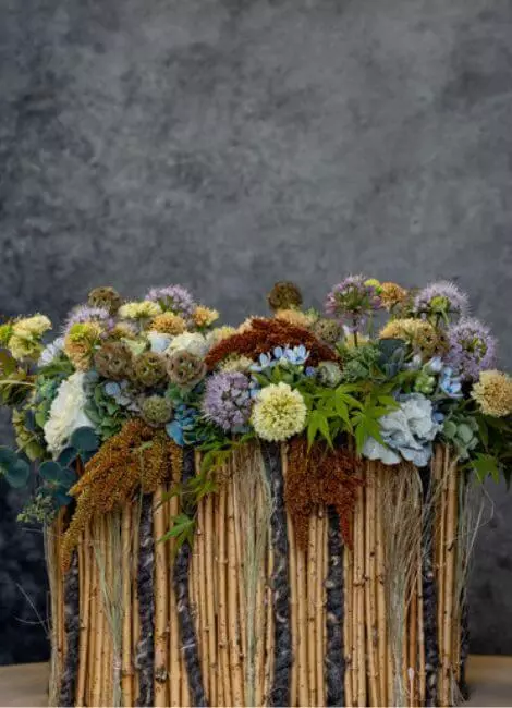 Flower meadow for the table