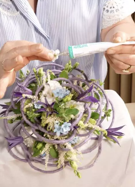 Wedding bouquet Step 6