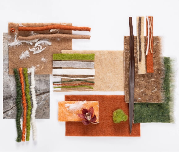 Moodboard sense kräftig