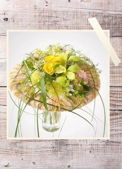 Bouquet in pastel colours