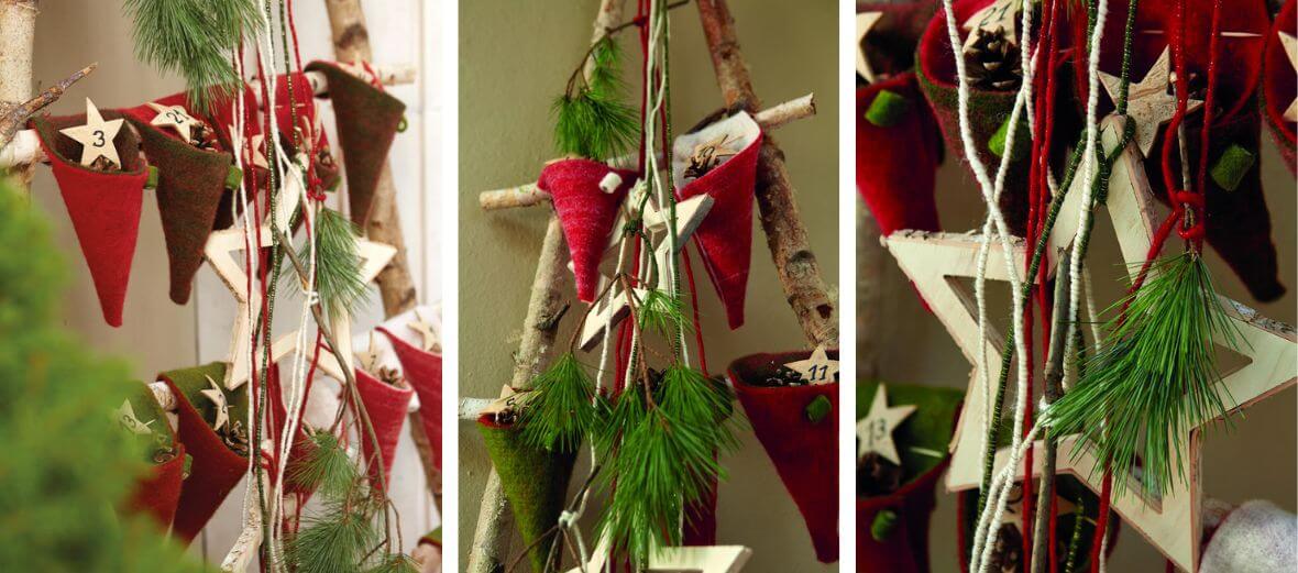 Header DIY Advent calendar design and filling